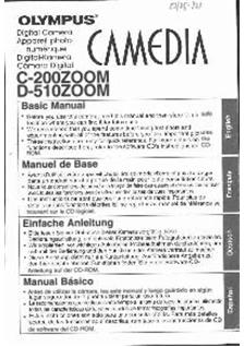 Olympus C 200 Zoom manual. Camera Instructions.